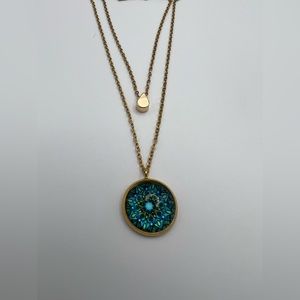 Elegant Mandala Minimalist Layered Necklace - Minimalist Classic Necklace